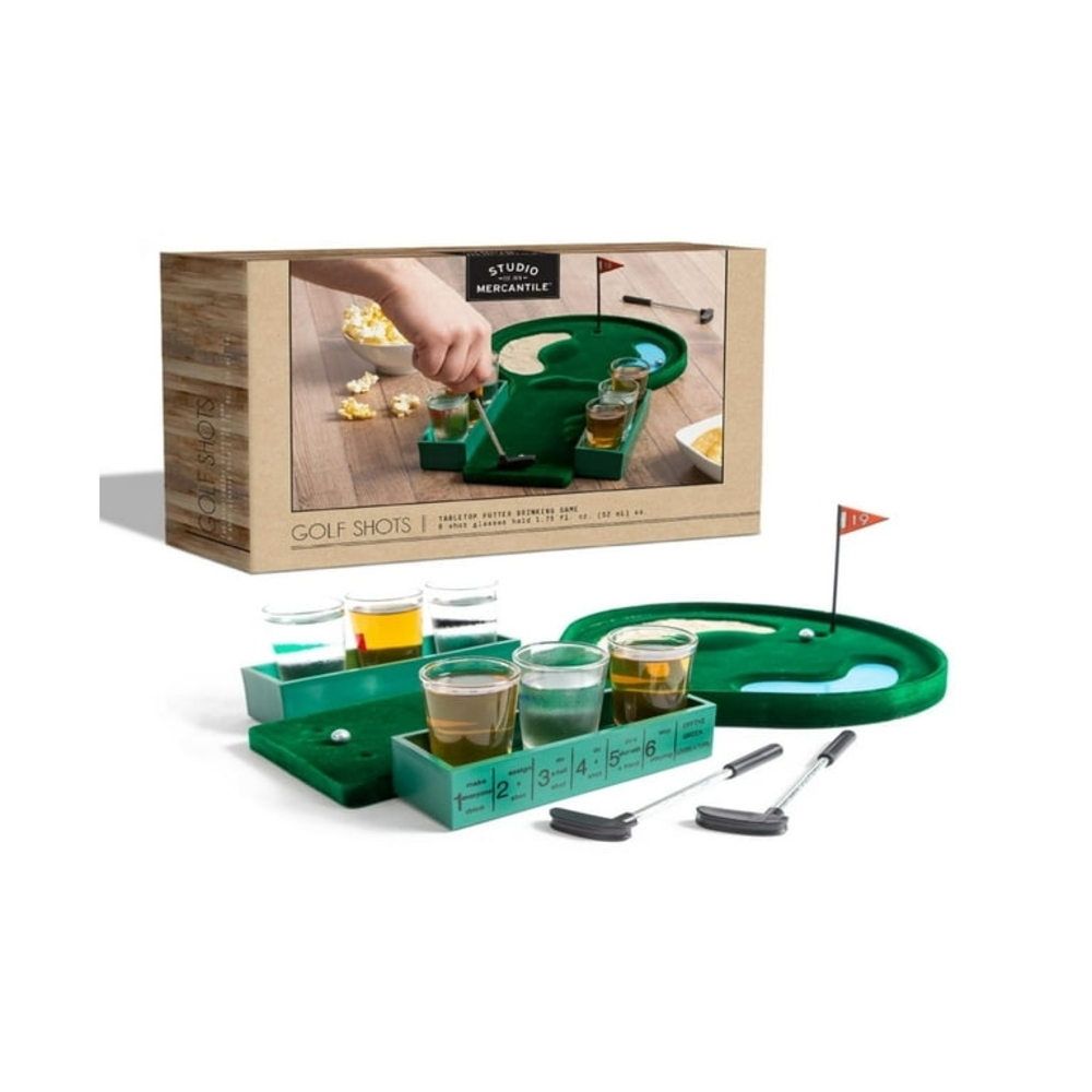 Studio Mercantile Golf Shots Drinking Game Set